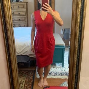 Banana Republic Ponte Sheath dress, Red size 2